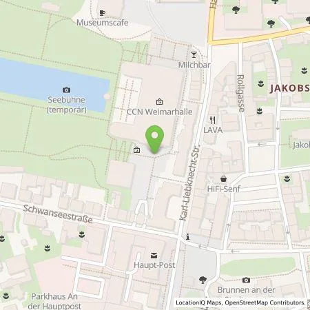 Standortübersicht der Tankstelle Stadtwerke Weimar Stadtversorgungs-GmbH in 99423 Weimar
