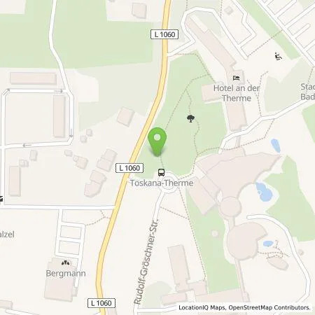 Standortübersicht der Tankstelle Stadtwerke Weimar Stadtversorgungs-GmbH in 99518 Bad Sulza