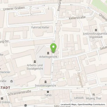 Standortübersicht der Tankstelle Orthmann Green Power in 85057 Ingolstadt