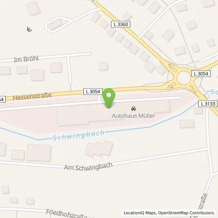 Standortübersicht der Tankstelle Auto-Müller GmbH & Co. KG in 35625 Hüttenberg