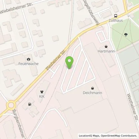 Standortübersicht der Tankstelle Bilkraft GmbH in 91438 Bad Windsheim