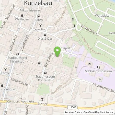 Standortübersicht der Tankstelle Adolf Würth GmbH & Co. KG in 74653 Künzelsau