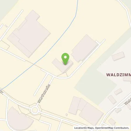 Standortübersicht der Tankstelle Adolf Würth GmbH & Co. KG in 74676 Niedernhall