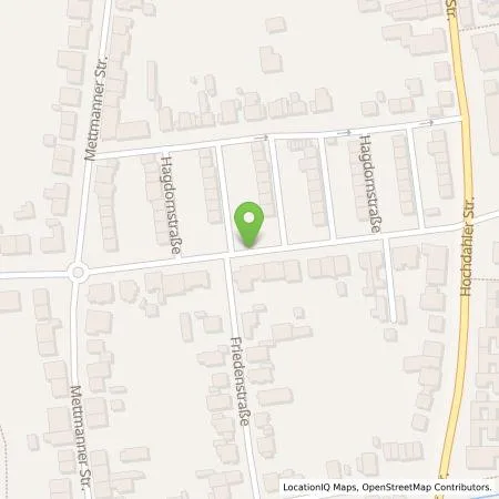 Standortübersicht der Tankstelle Neue Energien Hilden GmbH in 40721 Hilden