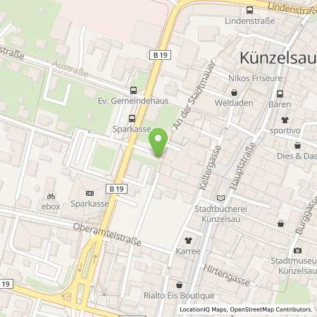 Standortübersicht der Tankstelle Adolf Würth GmbH & Co. KG in 74653 Künzelsau