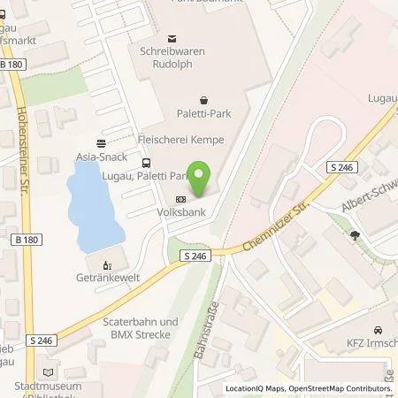 Standortübersicht der Tankstelle EnBW mobility+ AG und Co.KG in 09385 Lugau