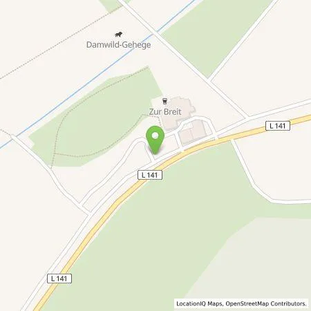 Standortübersicht der Tankstelle E.ON Drive Infrastructure GmbH in 54516 Wittlich