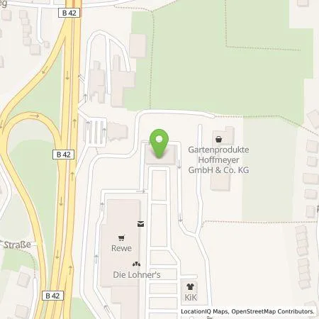 Standortübersicht der Tankstelle EnBW mobility+ AG und Co.KG in 56112 Lahnstein