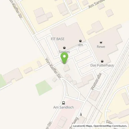 Standortübersicht der Tankstelle EWE Go GmbH in 67067 Ludwigshafen am Rhein