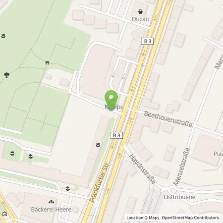 Standortübersicht der Tankstelle REA eCharge GmbH in 34121 Kassel