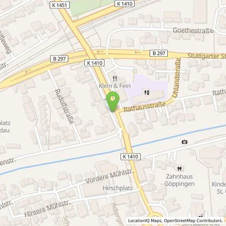 Standortübersicht der Tankstelle Team-Emobility GmbH in 73035 Göppingen