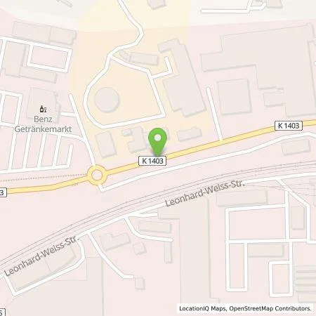 Standortübersicht der Tankstelle Team-Emobility GmbH in 73033 Göppingen