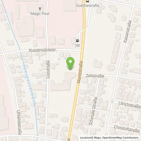 Standortübersicht der Tankstelle Team-Emobility GmbH in 07279 Pfullingen