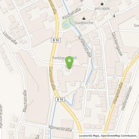 Standortübersicht der Tankstelle Team-Emobility GmbH in 73312 Geislingen an der Steige