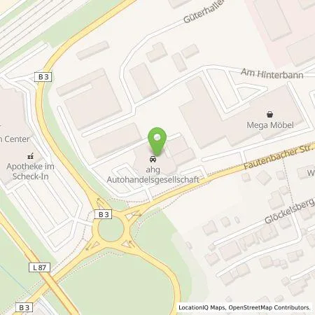 Standortübersicht der Tankstelle Team-Emobility GmbH in 77855 Achern