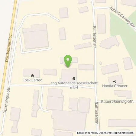 Standortübersicht der Tankstelle Team-Emobility GmbH in 78166 Donaueschingen