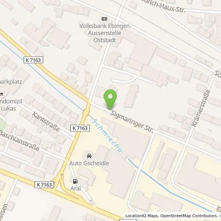 Standortübersicht der Tankstelle Team-Emobility GmbH in 72458 Albstadt - Ebingen