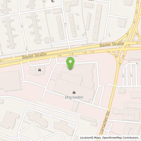 Standortübersicht der Tankstelle Team-Emobility GmbH in 79115 Freiburg