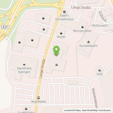 Standortübersicht der Tankstelle Team-Emobility GmbH in 72336 Balingen