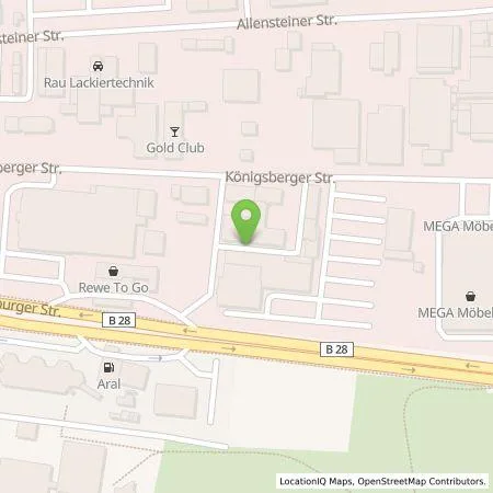 Standortübersicht der Tankstelle Team-Emobility GmbH in 77694 Kehl