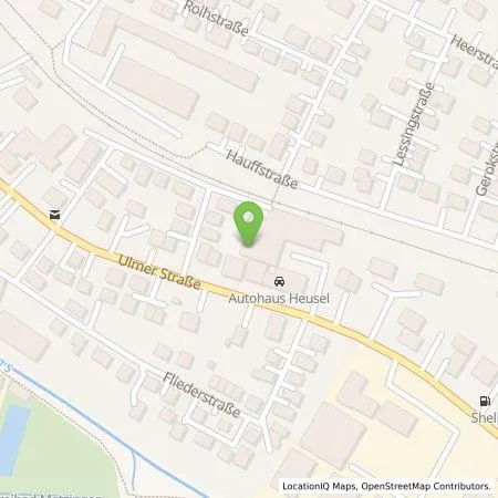 Standortübersicht der Tankstelle Team-Emobility GmbH in 72555 Metzingen