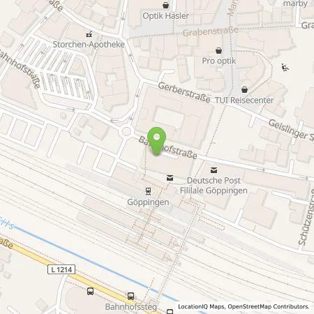 Standortübersicht der Tankstelle Team-Emobility GmbH in 73033 Göppingen