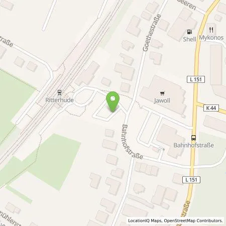 Standortübersicht der Tankstelle reon Infrastruktur GmbH & Co. KG in 27721 Ritterhude