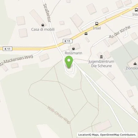 Standortübersicht der Tankstelle reon Infrastruktur GmbH & Co. KG in 27726 Worpswede