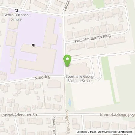 Standortübersicht der Tankstelle Energieversorgung Rodau GmbH in 63110 Rodgau