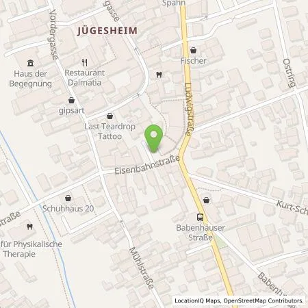 Standortübersicht der Tankstelle Energieversorgung Rodau GmbH in 63110 Rodgau