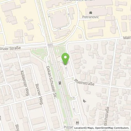 Standortübersicht der Tankstelle Energieversorgung Rodau GmbH in 63110 Rodgau