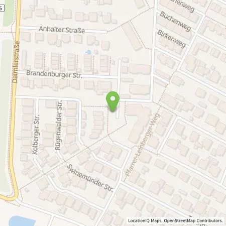 Standortübersicht der Tankstelle Energieversorgung Rodau GmbH in 63110 Rodgau