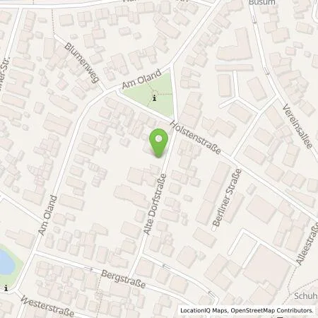 Standortübersicht der Tankstelle Hotel Dorfkrug Büsum GmbH & Co. KG in 25761 Büsum