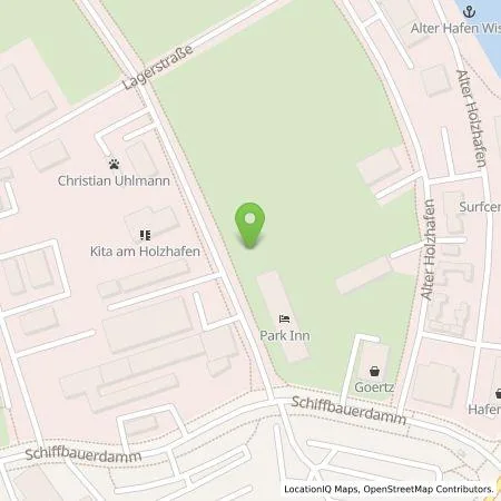 Standortübersicht der Tankstelle Hamburg VKL Invest GmbH in 23966 Wismar