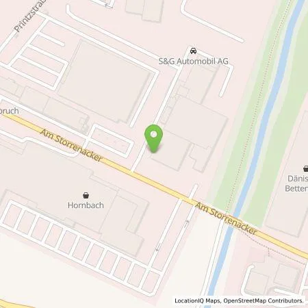 Standortübersicht der Tankstelle S&G Automobil AG in 76139 Karlsruhe