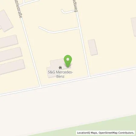 Standortübersicht der Tankstelle S & G Automobil GmbH in 06268 Querfurt