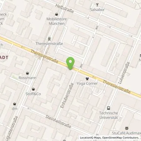 Standortübersicht der Tankstelle SWM Versorgungs GmbH in 80333 München