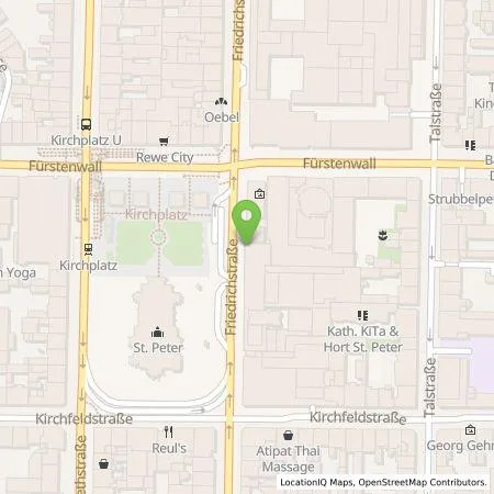 Standortübersicht der Tankstelle Q-Park Recharge Germany GmbH in 40217 Düsseldorf