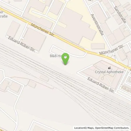 Standortübersicht der Tankstelle Q-Park Recharge Germany GmbH in 83022 Rosenheim