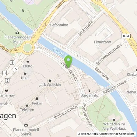 Standortübersicht der Tankstelle Q-Park Recharge Germany GmbH in 58095 Hagen