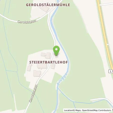 Standortübersicht der Tankstelle Bruggaa Restaurant in 79254 Oberried