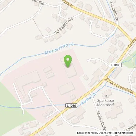 Standortübersicht der Tankstelle SB Handelsgesellschaft Nordbayern-Sachsen-Thüringen mbH in 07987 Mohlsdorf