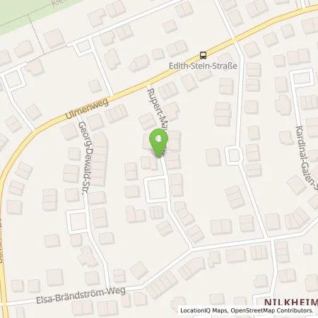 Standortübersicht der Tankstelle Christian Hubrich in 63741 Aschaffenburg