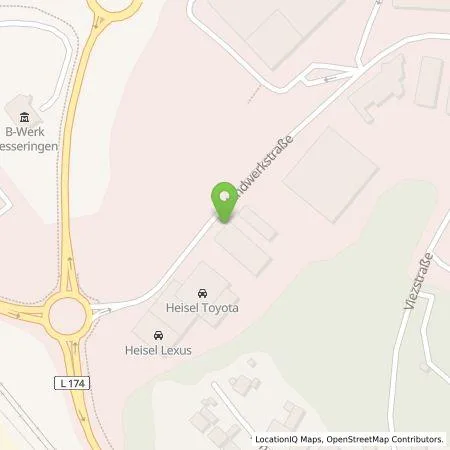 Standortübersicht der Tankstelle Lichttechnik Klassen GmbH & Co. KG in 66663 Merzig