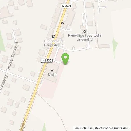 Standortübersicht der Tankstelle Frischemarkt Potrzebski e. K. in 04158 Leipzig