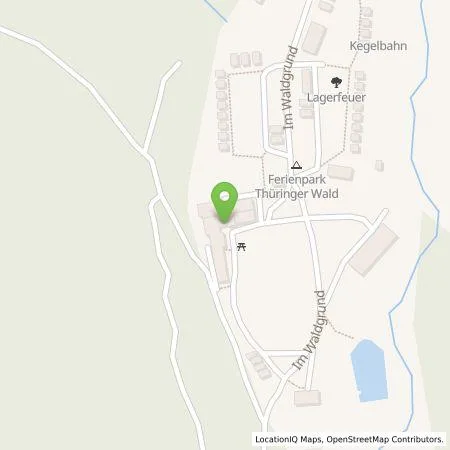 Standortübersicht der Tankstelle Im Waldgrund GmbH & CO KG in 96528 Schalkau