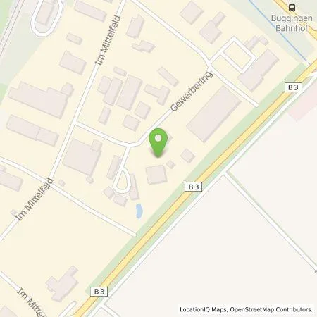 Standortübersicht der Tankstelle Hajro Mujevic, Einzelunternehmer in 79426 Buggingen