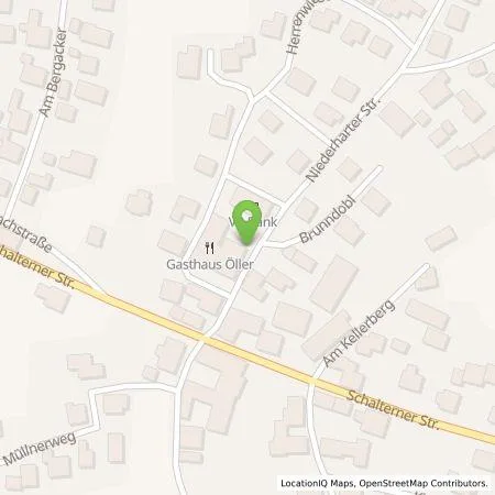 Standortübersicht der Tankstelle Gasthaus Öller in 94034 Passau