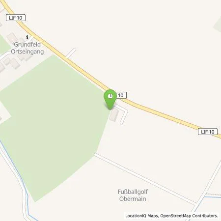 Standortübersicht der Tankstelle Fußballgolf Obermain in 96231 Bad Staffelstein