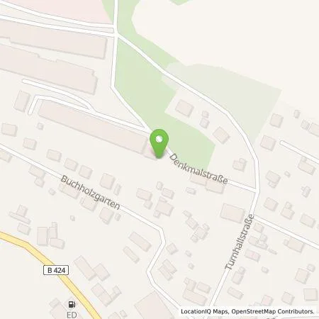 Standortübersicht der Tankstelle Gärtnerei Hohn GmbH & Co. KG in 66500 Hornbach